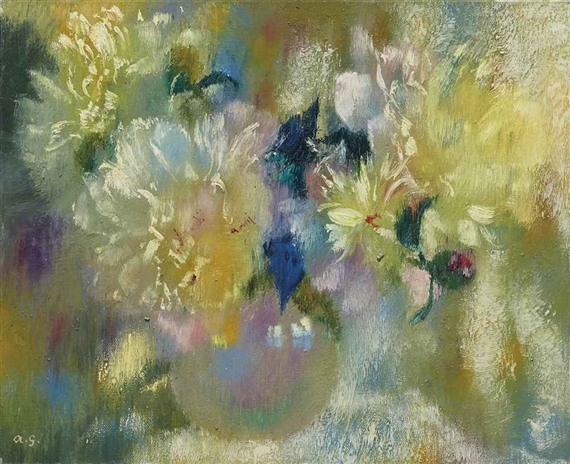 Pfingstrosen by Augusto Giacometti, 1932