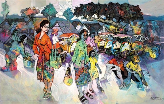 Pulang Dari Pasar by M. Daeng, 2014