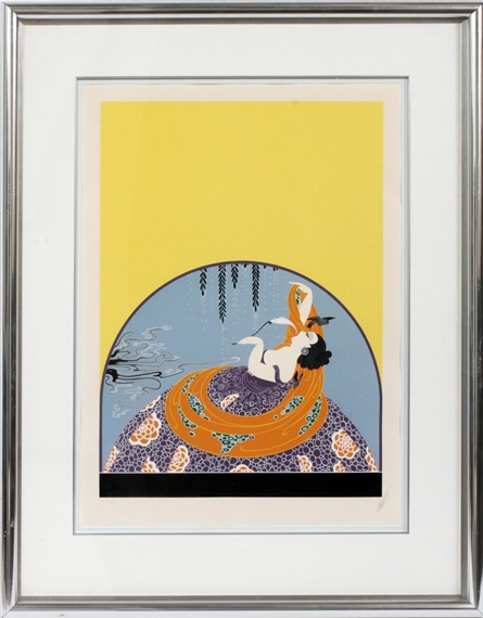 Erté | AFTER THE RAIN | MutualArt