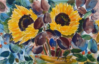 Floral study - Lois Tilbrook