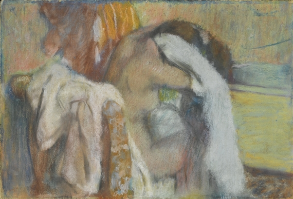 FEMME À SA TOILETTE by Edgar Degas, 1894