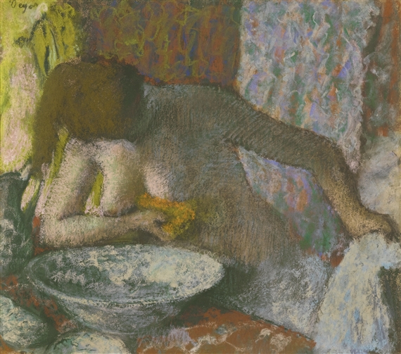 FEMME À SA TOILETTE by Edgar Degas, circa 1897