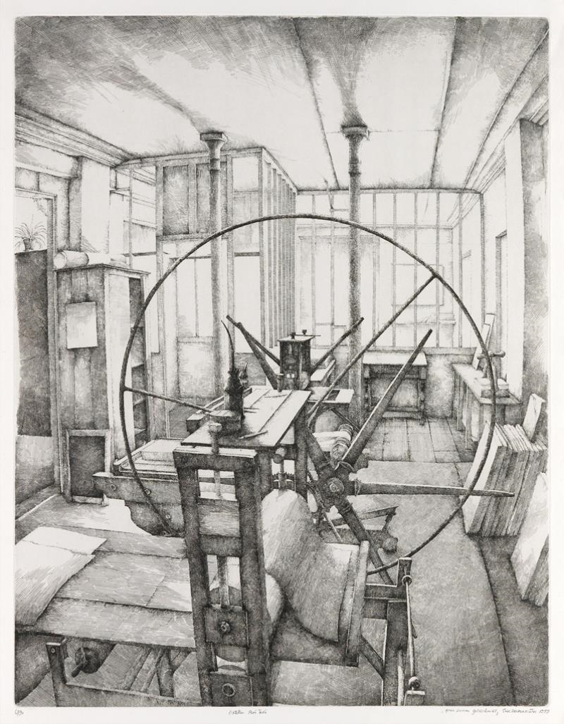 L'Atelier René Tazé by Erik Desmazières, 1979