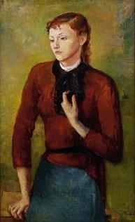 Portrait of a lady - Victor Tischler