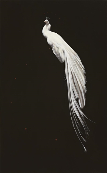 FOOTLESS PEACOCK by Sam Leach, 2007