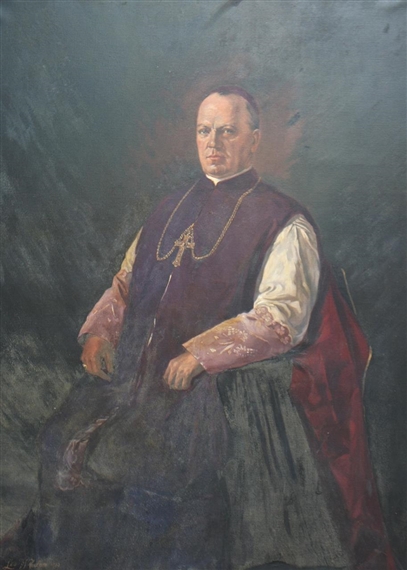 Leo Whelan | Portrait of Archbishop Joseph Clune 1864-1935 of Perth ...