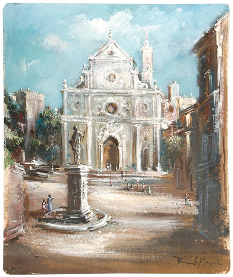 Church Façade by Riccardo Magni