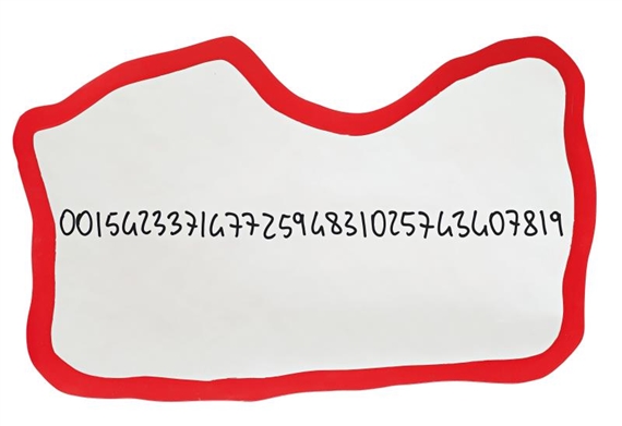 Frattale by Michelangelo Pistoletto, 1999/2000