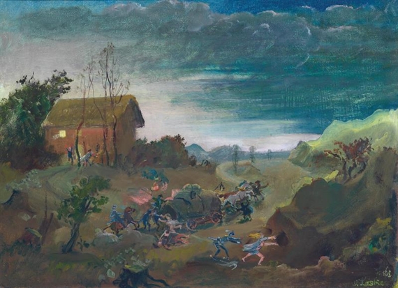 A robbery by Oskar Laske