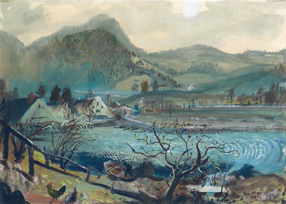 Vom Murufer by Oskar Laske, 1944