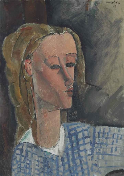 Beatrice Hastings by Amedeo Modigliani, 1916