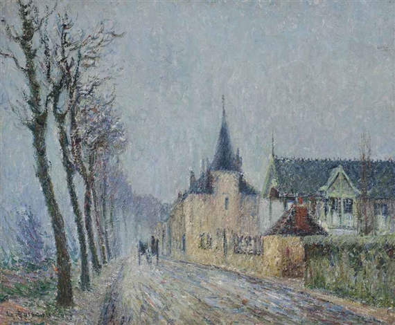 Gustave Loiseau | AU BORD DE LA RIVIERE (Circa 1905) | MutualArt