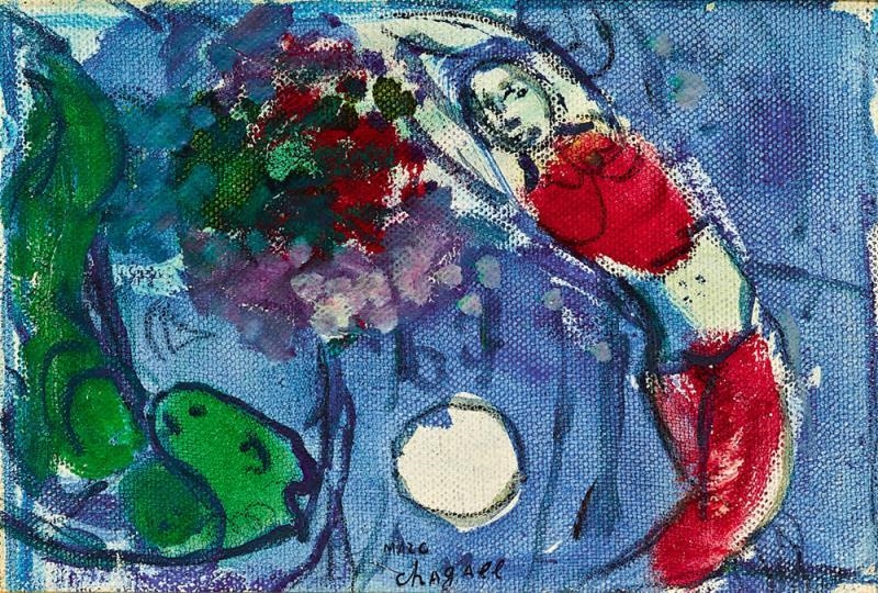 Le cirque by Marc Chagall