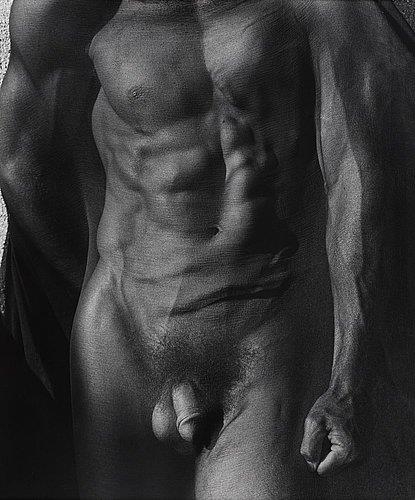 Male Nude with Veil (Tight)