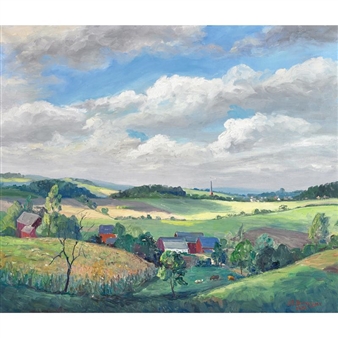 Untitled (Oley Valley) - John Emil Berninger