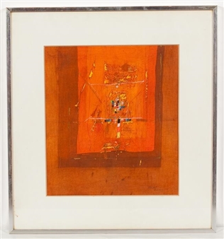 ABSTRACT IN ORANGE - Robert Stewart
