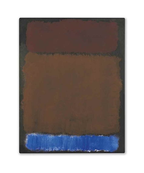 Mark Rothko Rust And Blue