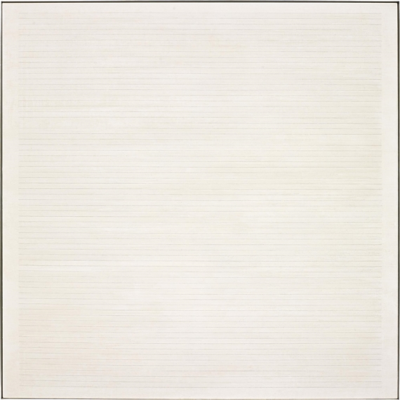 Untitled #7 by Agnes Martin, 1984