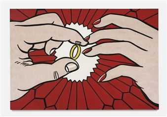 THE RING (ENGAGEMENT) - Roy Lichtenstein