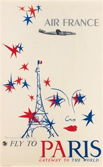 Air france / fly to paris - Raymond Gid