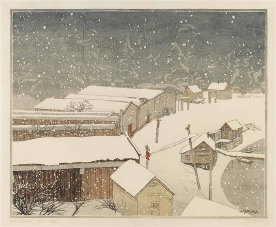 Karlukwees, BC by Walter Joseph Phillips, 1929