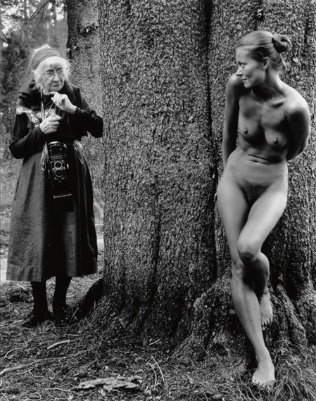 Imogen and Twinka at Yosemite by Judy Dater, 1974