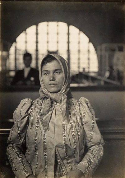 Young woman in native costume by Lewis Hine, 1905-1912