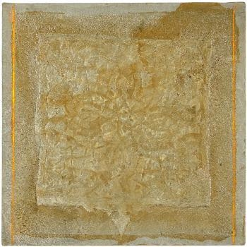 Artwork by Tatjana Stefanovic, Continuous, Made of concrete and pigment on canvas