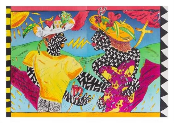 A Sunday Afternoon by Margo Humphrey, 1988