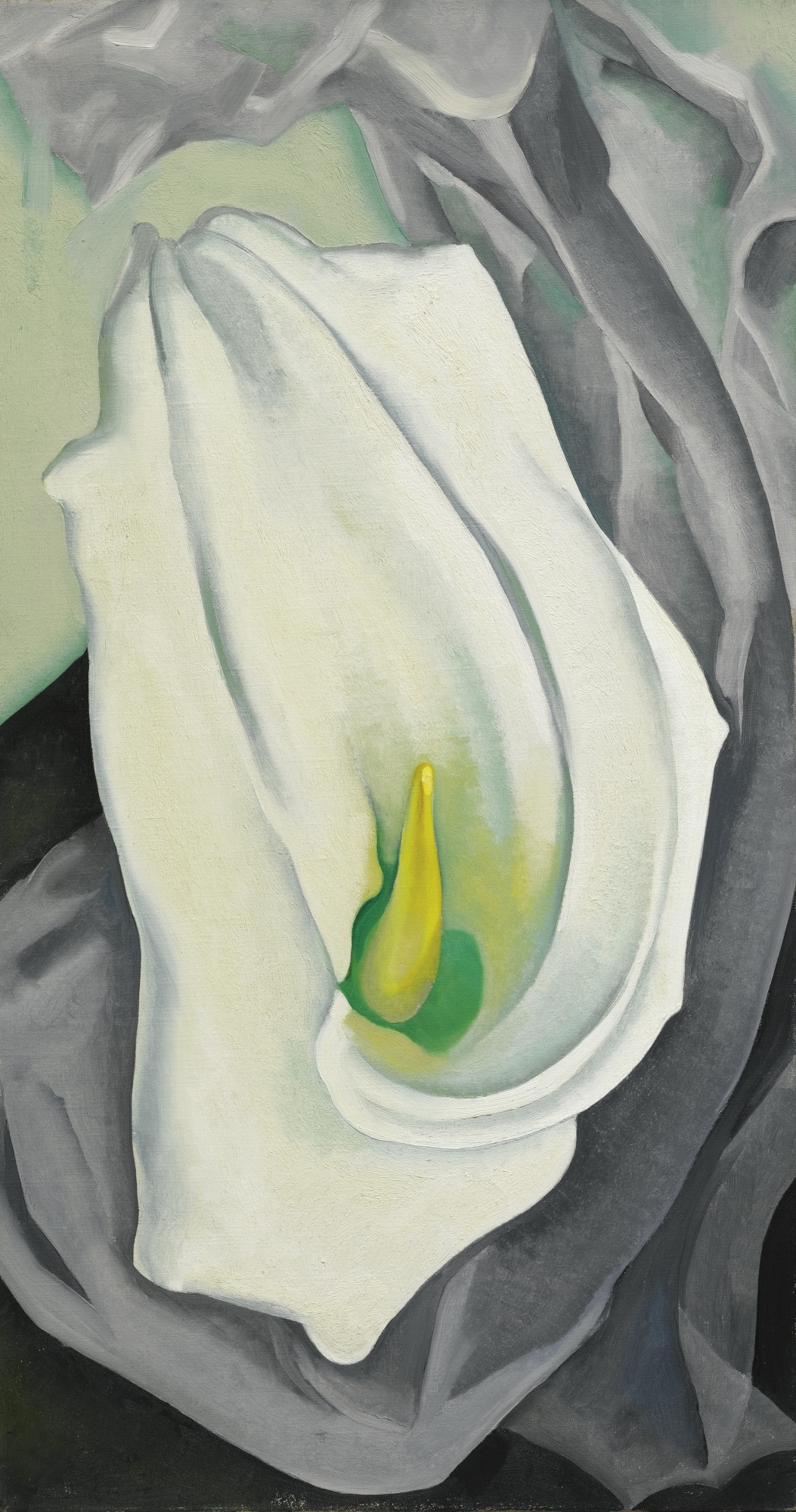 O'Keeffe WHITE CALLA LILY (1927) MutualArt