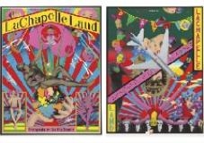 Artwork by Tadanori Yokoo, 2 Works: LaChapelle Land (A); LaChapelle Land (B), Made of screenprint