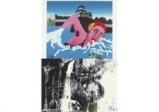 Artwork by Tadanori Yokoo, 5 Works: Then and now plus four other works, Made of screenprint