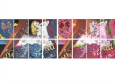 Wonderland(Blue version/Red version, 2 sets of Portfolio with 8 prints)