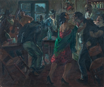 Fight in the cafeteria - Manuel Rose