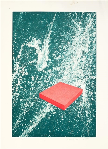 Red Slab by Ron Davis, 1983