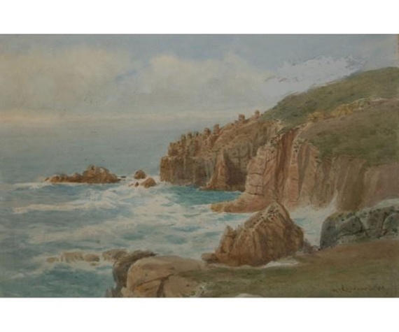 Coastal Landscape by William Edwards Croxford