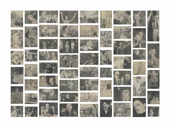 Untitled, sixty-one element by Christian Holstad, 1995-1999