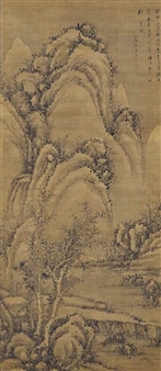 Winter Landscape - Qi Zhijia