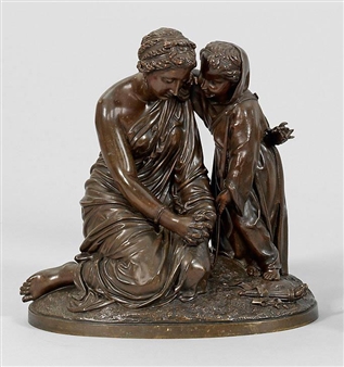 Venus and Cupid - Louis-Francois Hurel