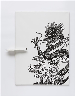 Untitled with menáce - Liliana Porter