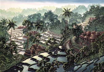Landscape in Bali - Ga Dewi Monalisa