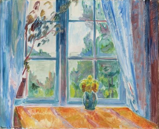 The Window by Thorvald Erichsen, 1927