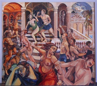 Rape of the Sabine Women - Elissa Lieberman