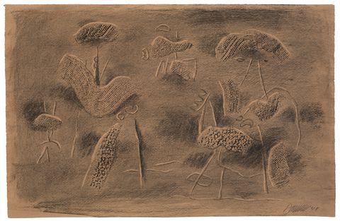 KAMMZUGFIGUREN IM DIALOG by Willi Baumeister, 1948