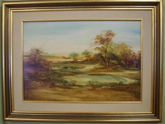 Water ponds by Norman Robins