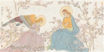 THE ANNUNCIATION - Yang Chunhua