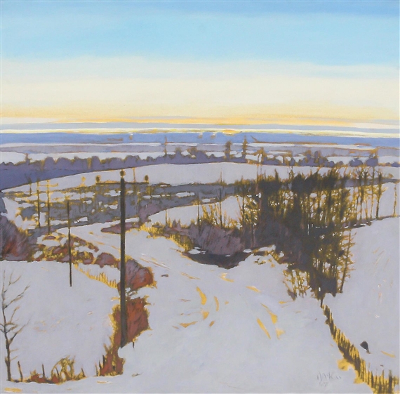 Sunset by John McKee, 1977