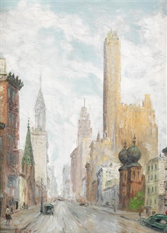 Lexington Avenue, New York - Leon Dolice