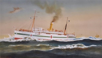 The SS Karoola - Hospital Ship to the AIF - Arthur Victor Gregory