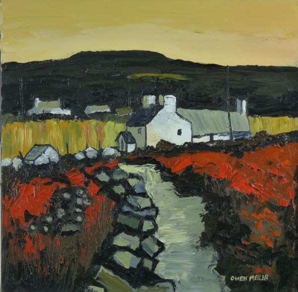 Owen Meilir Welsh Hillside Farmstead MutualArt